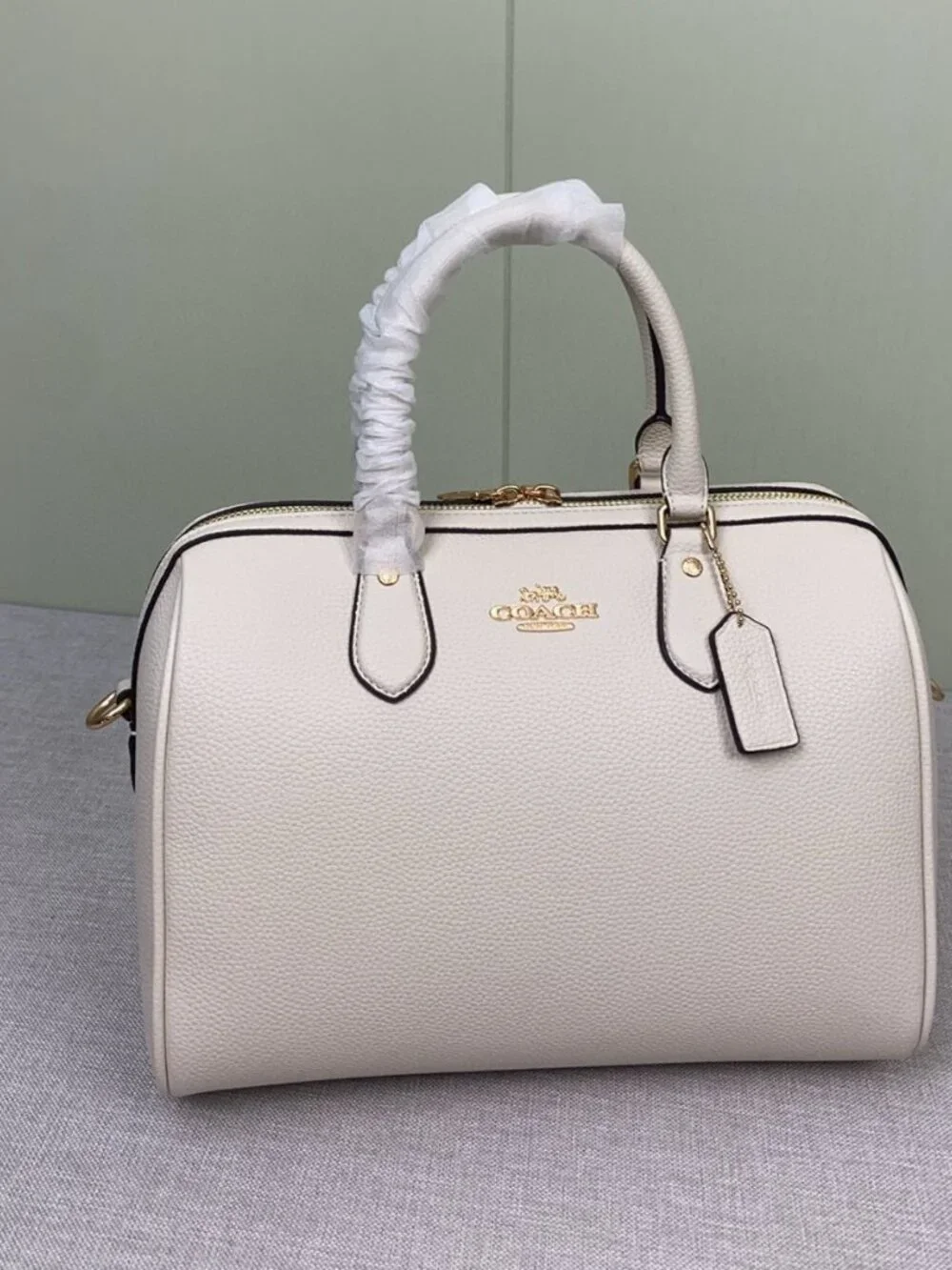 Coach Rowan Large Satchel Bag Leather CV960